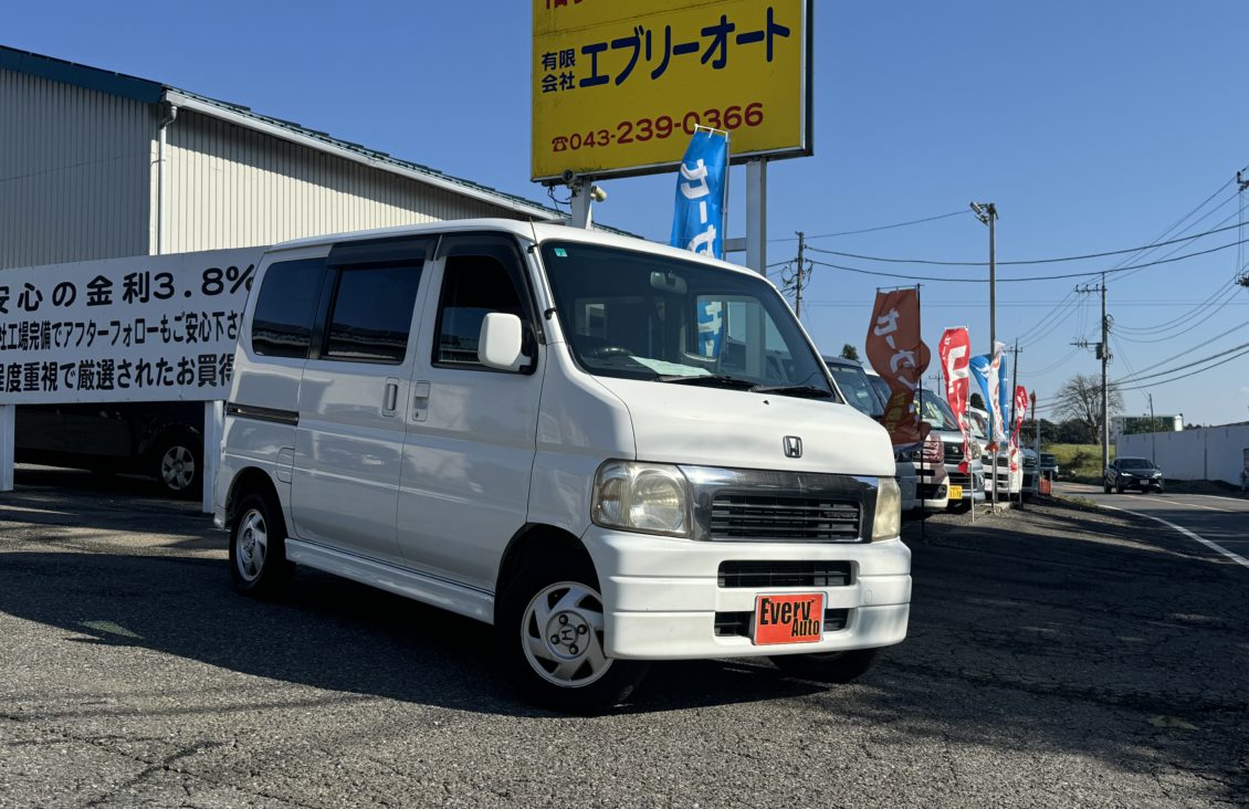 エブリーオート » ✨車検たっぷり✨人気車✨ホンダ☆バモス☆ターボ☆660cc☆4人乗り☆